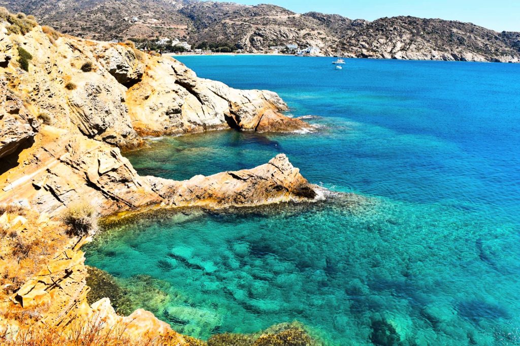 Ios Greece coastline