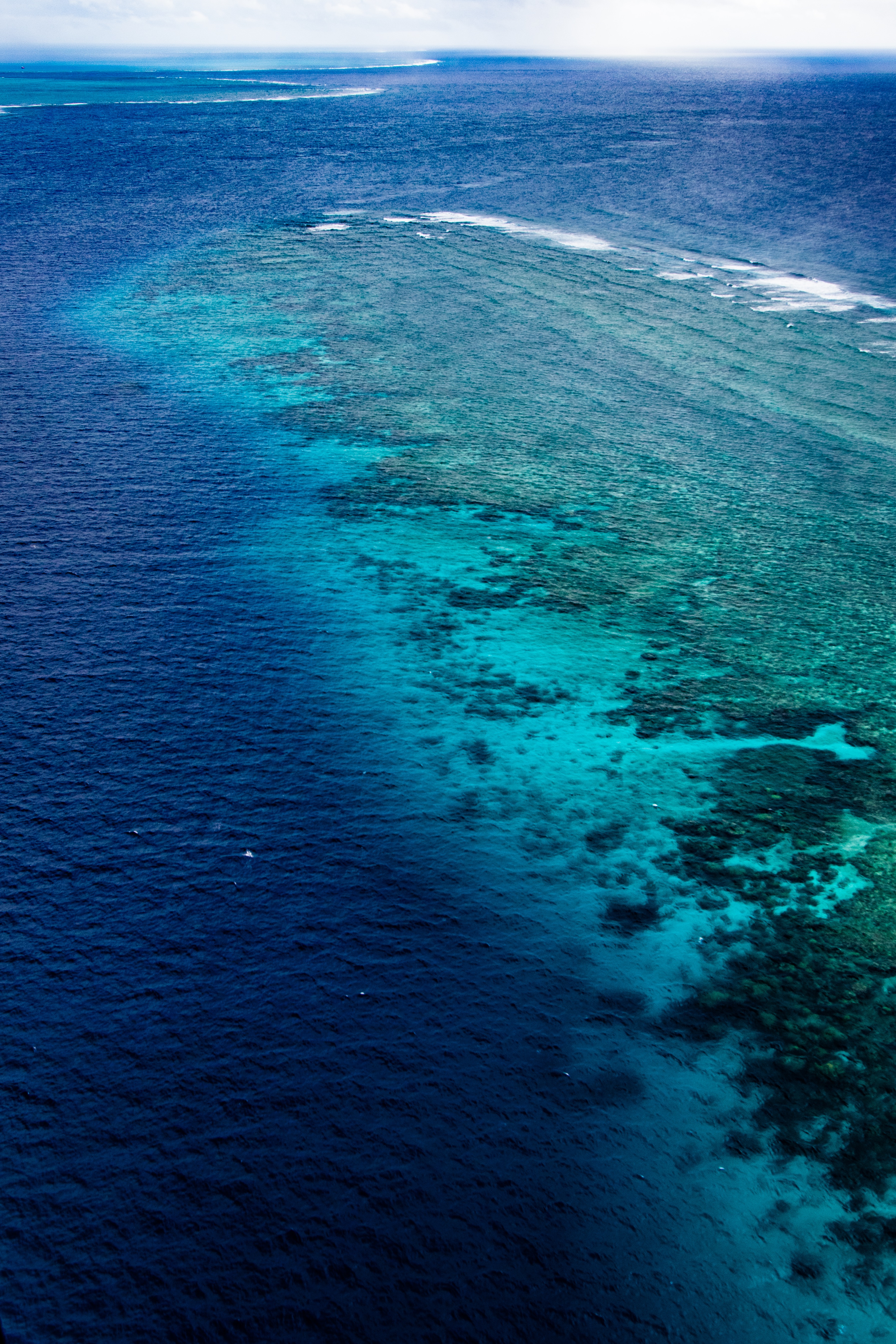 Great Barrier Reef from above