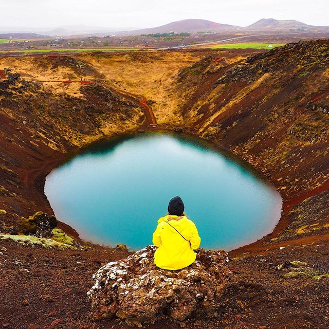 Sarah Latham Kerið Crater Iceland