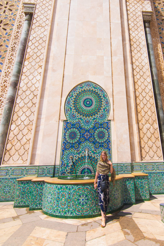 Sarah Latham Casablanca Mosque Morocco