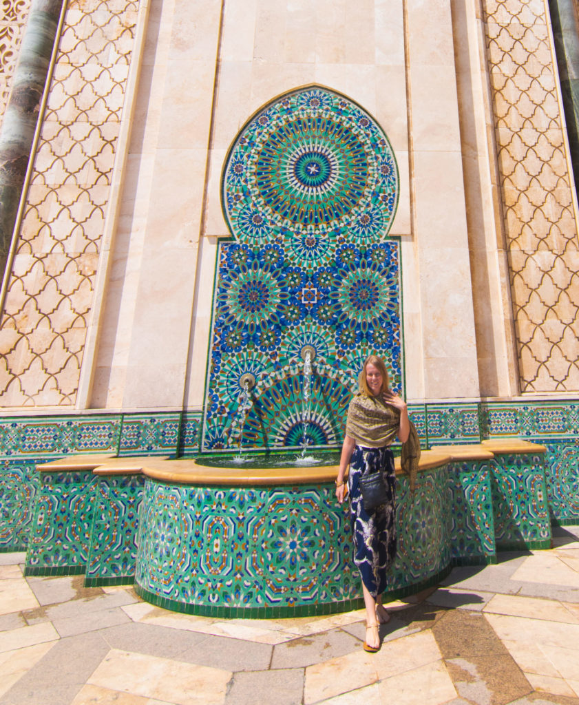 Sarah Latham Casablanca Mosque Morocco