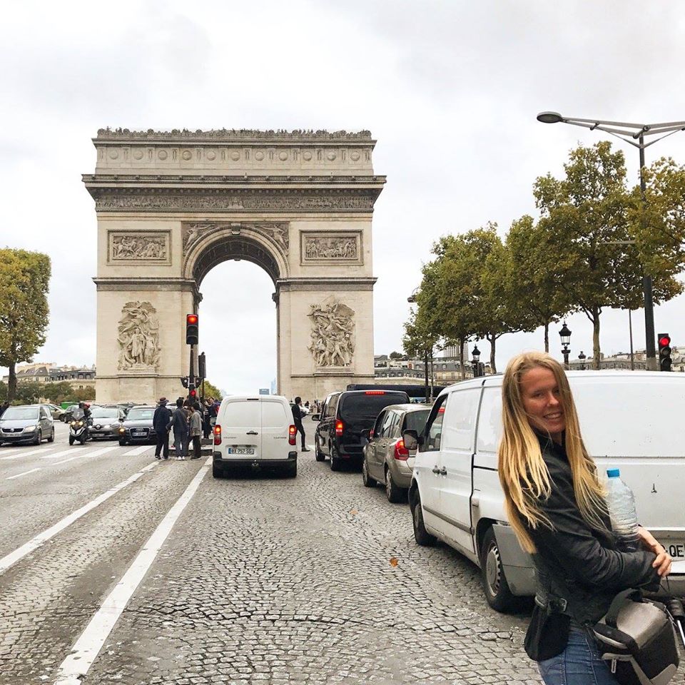 Arc de Triomphe Champs Elysees Paris Sarah Latham