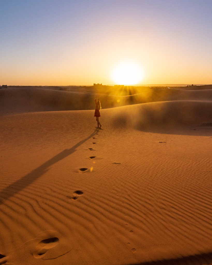 Sahara Desert Morocco sunrise Sarah Latham