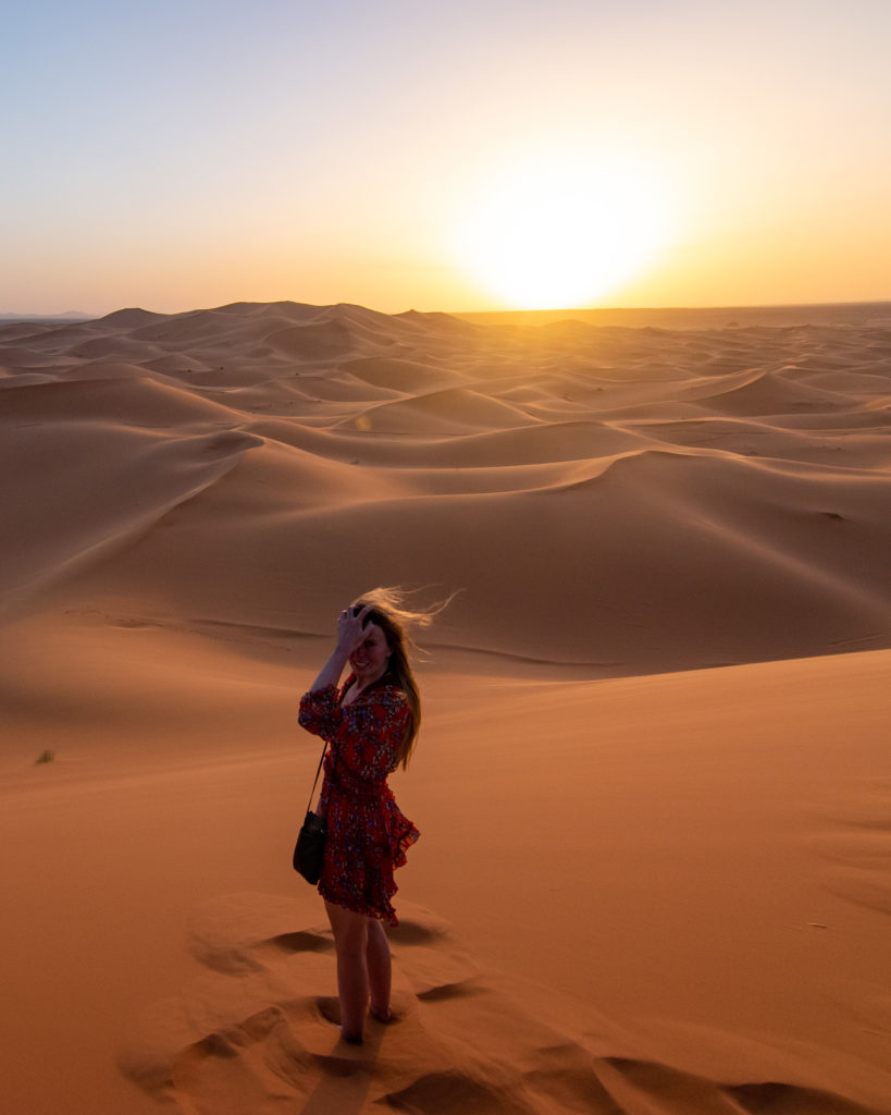 Sahara Desert Morocco sunset Sarah Latham 