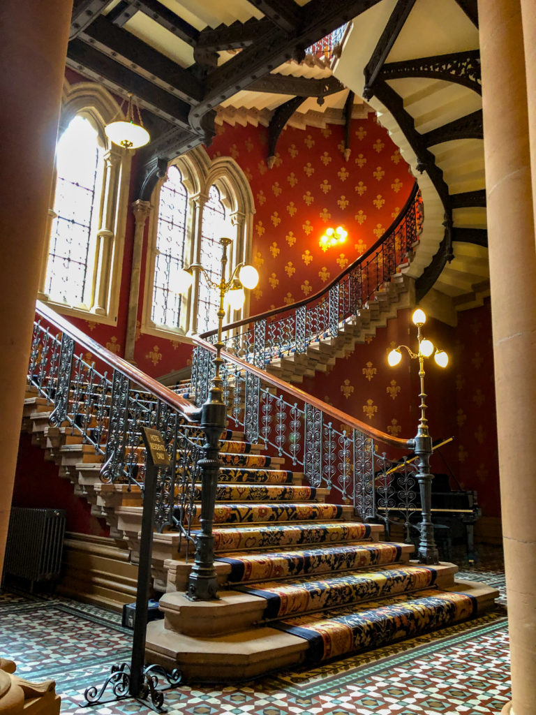 Sarah Latham London St Pancras Renaissance Hotel Stairs