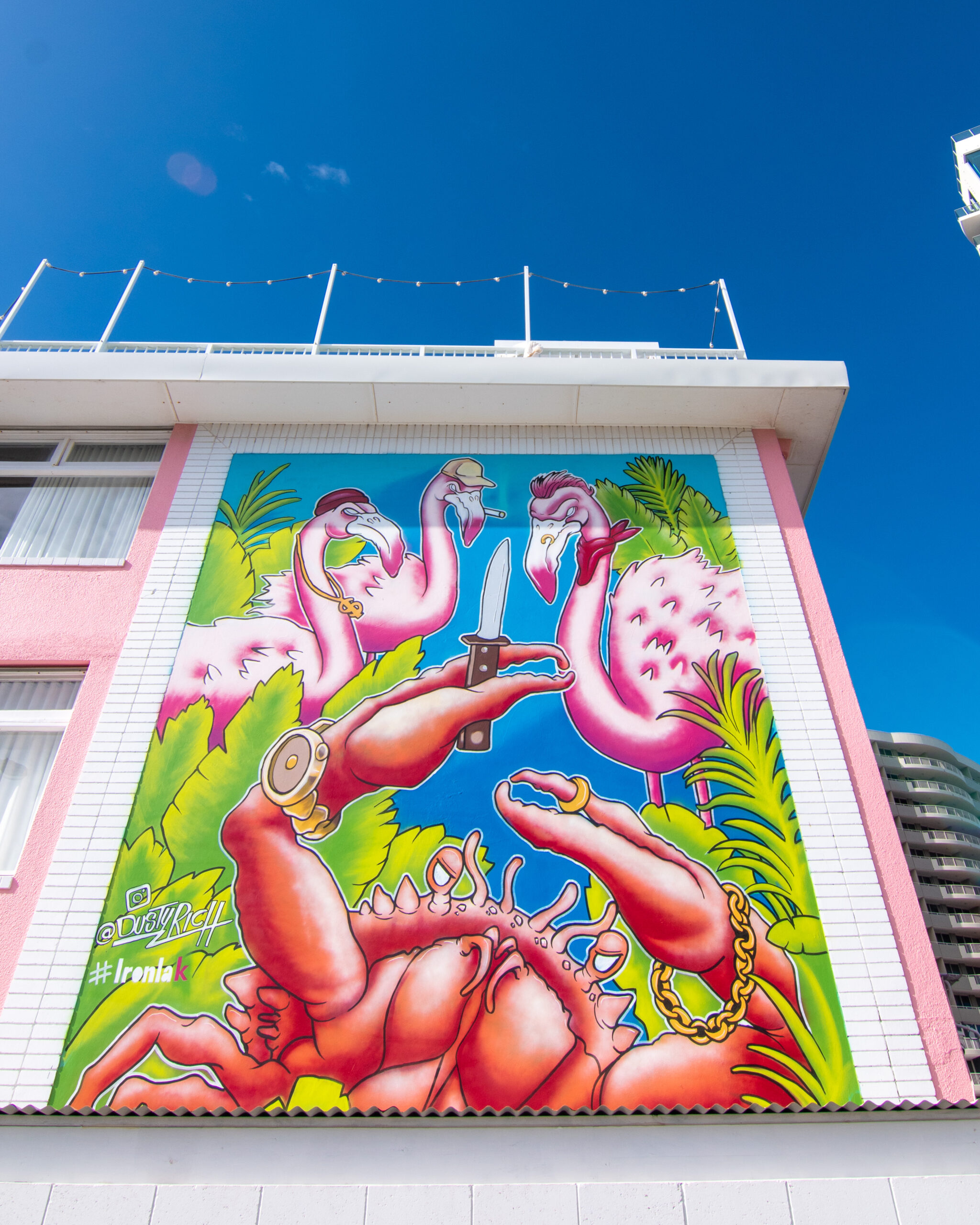 The Pink Hotel Coolangatta artwork