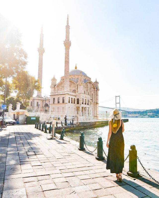 Ortaköy Mosque Istanbul Instagrammable Places Sarah Latham