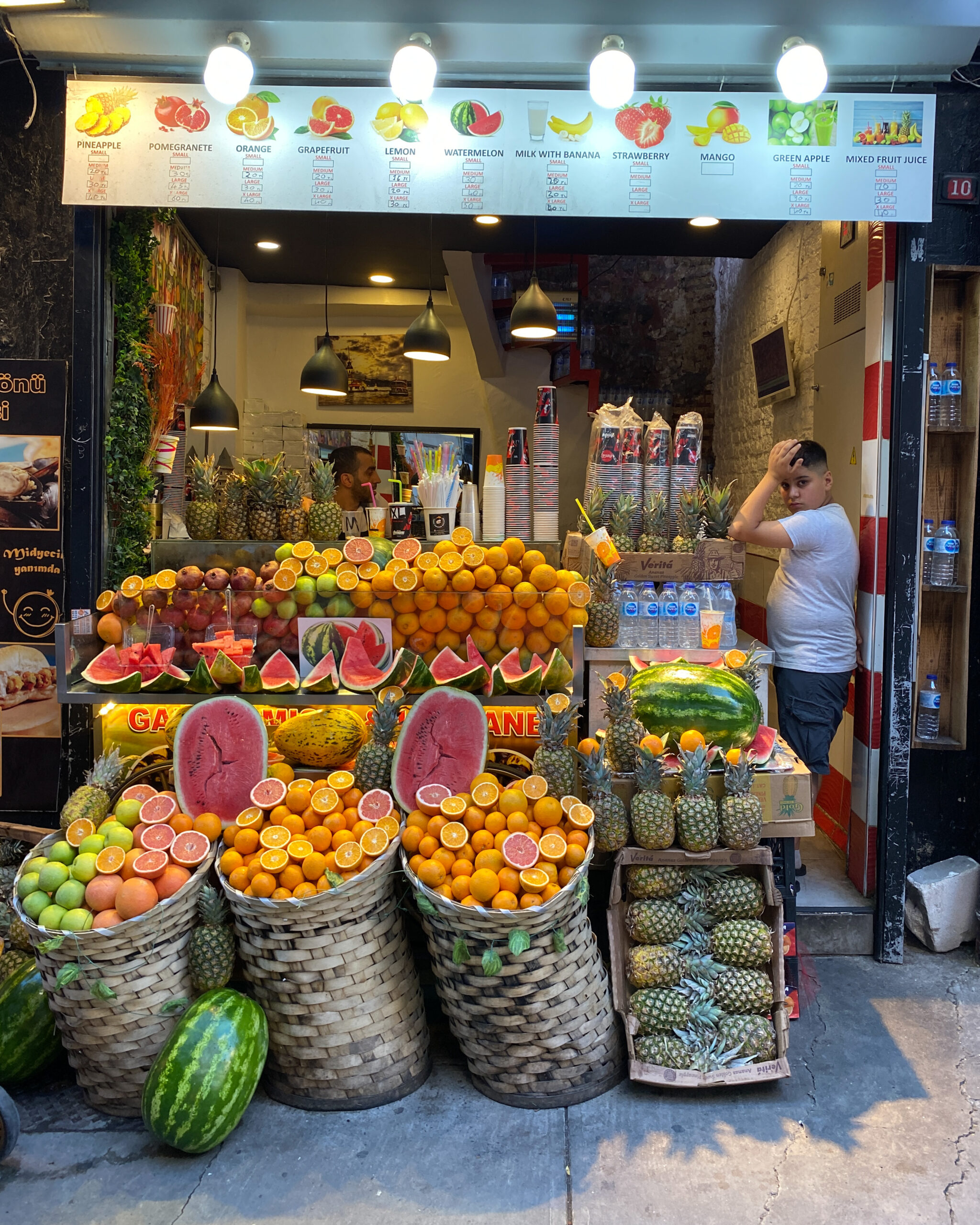 Sarah Latham Istanbul Turkey Fruit