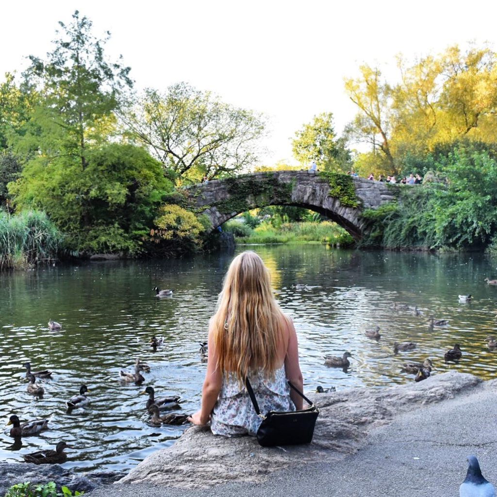 The Pond Central Park Feeding the ducks Gossip Girl Locations Sarah Latham
