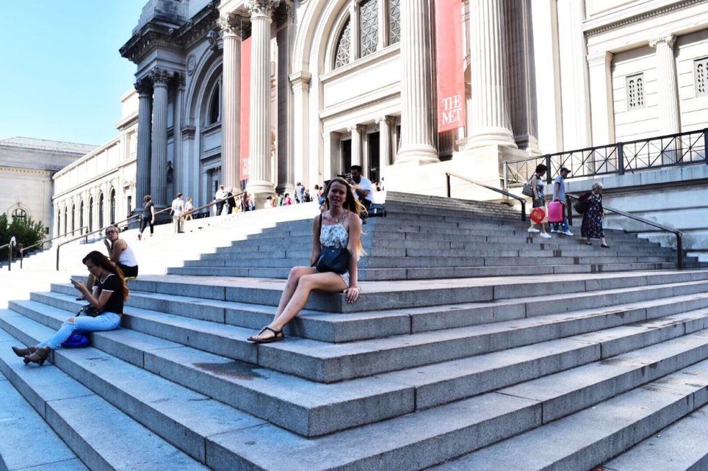 The Met steps Gossip Girl Filming Locations New York City Sarah Latham