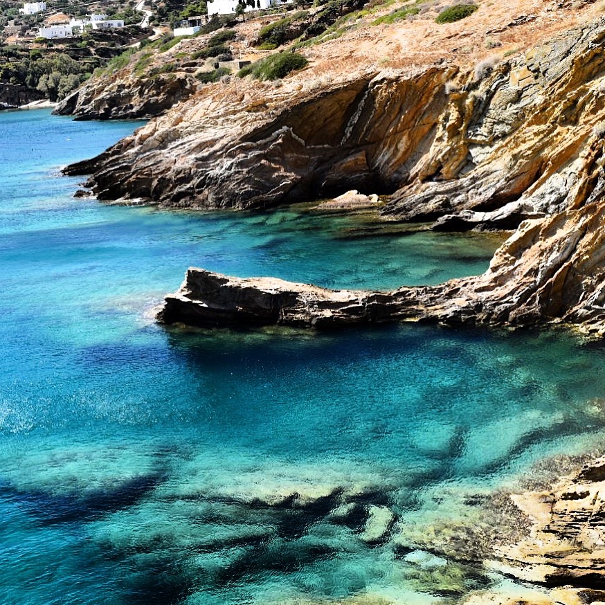Ios, Greece coastline