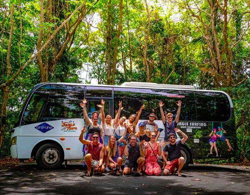 Jungle Tours Go Wild Tour Bus Group