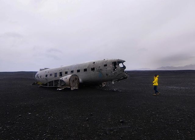Sarah Latham Solheimasandur Plane Wreck Iceland