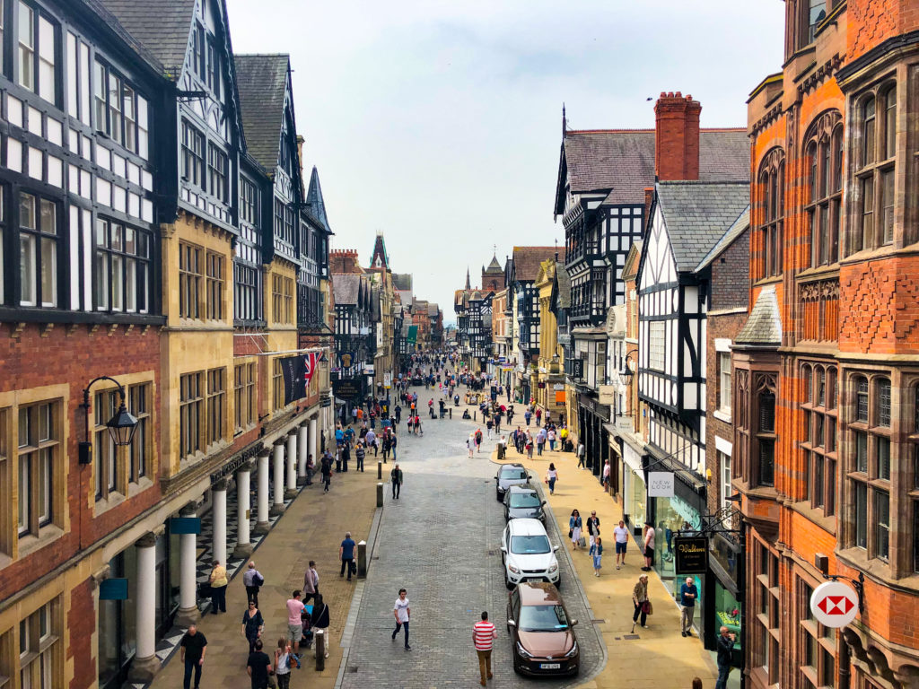 Chester, Cheshire from Eastgate Clock England Sarah Latham