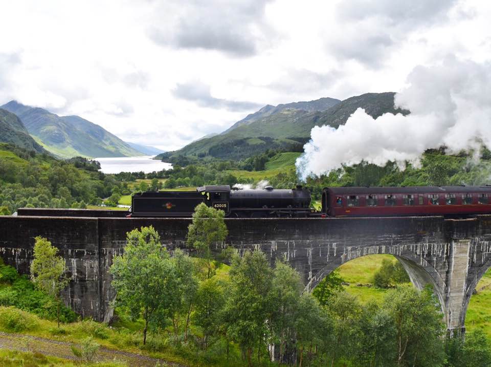 Glenfinnan Viaduct Scotland Harry Potter Locations Sarah Latham