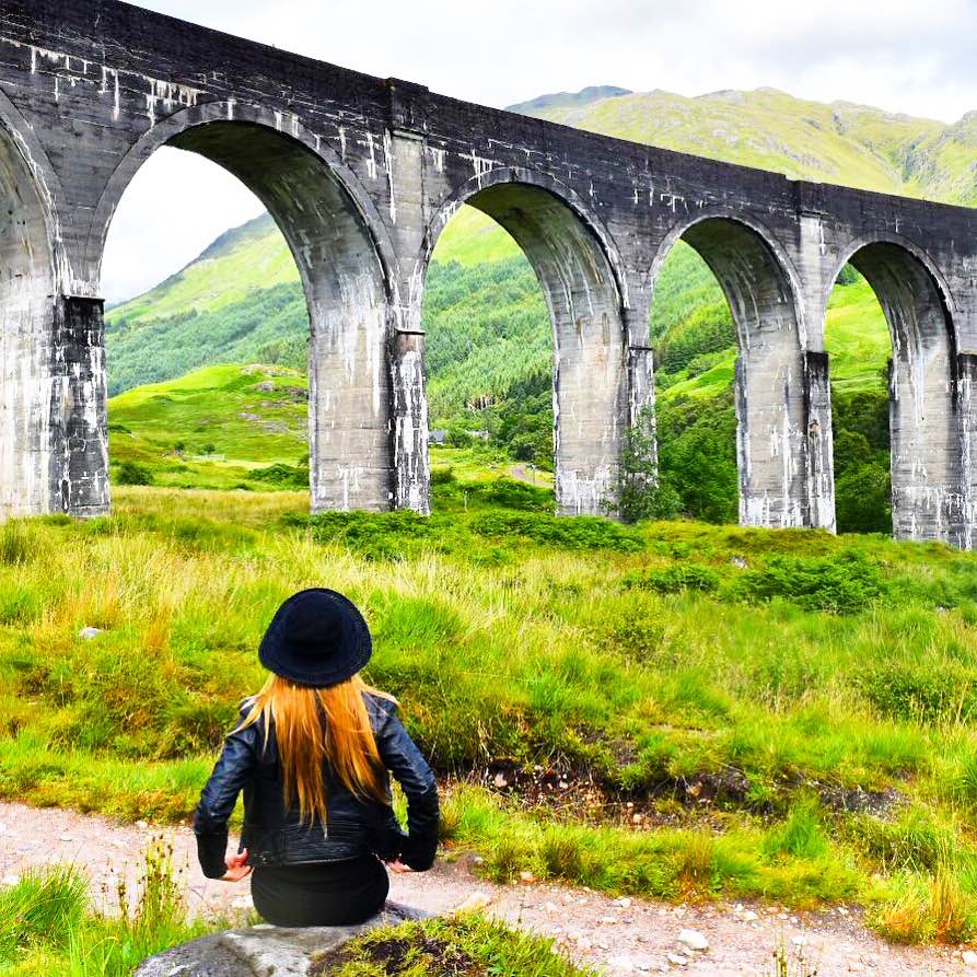 Glenfinnan Viaduct Scotland Harry Potter Locations Sarah Latham