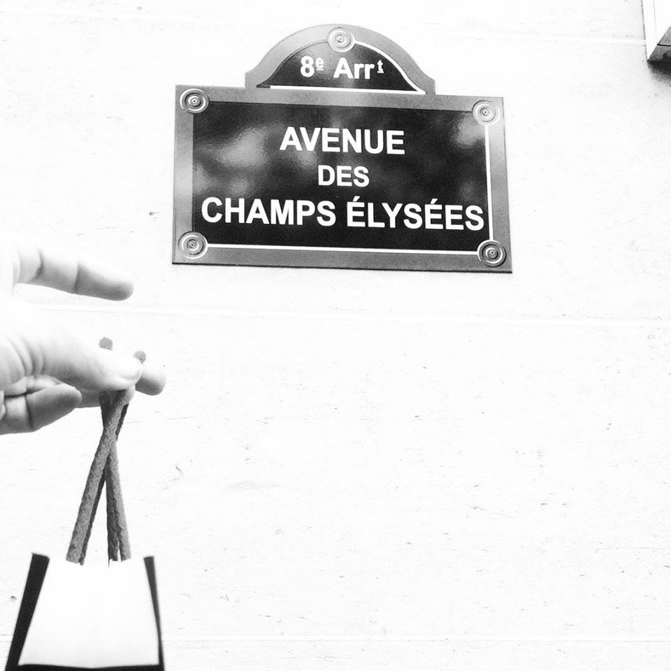 Champs Elysees Paris Sarah Latham