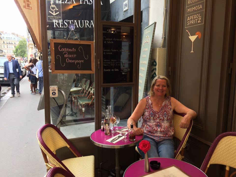 Paris restaurant Sarah Latham