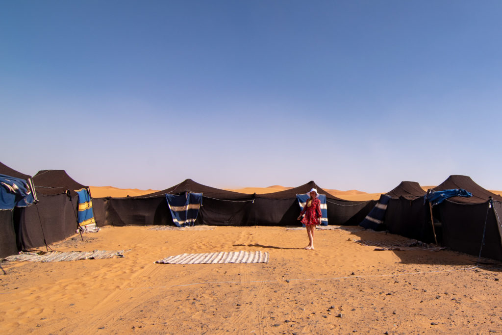 Sahara Desert Morocco tents Sarah Latham