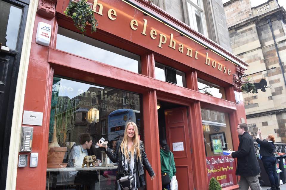 The Elephant House Edinburgh Scotland Harry Potter Locations Sarah Latham