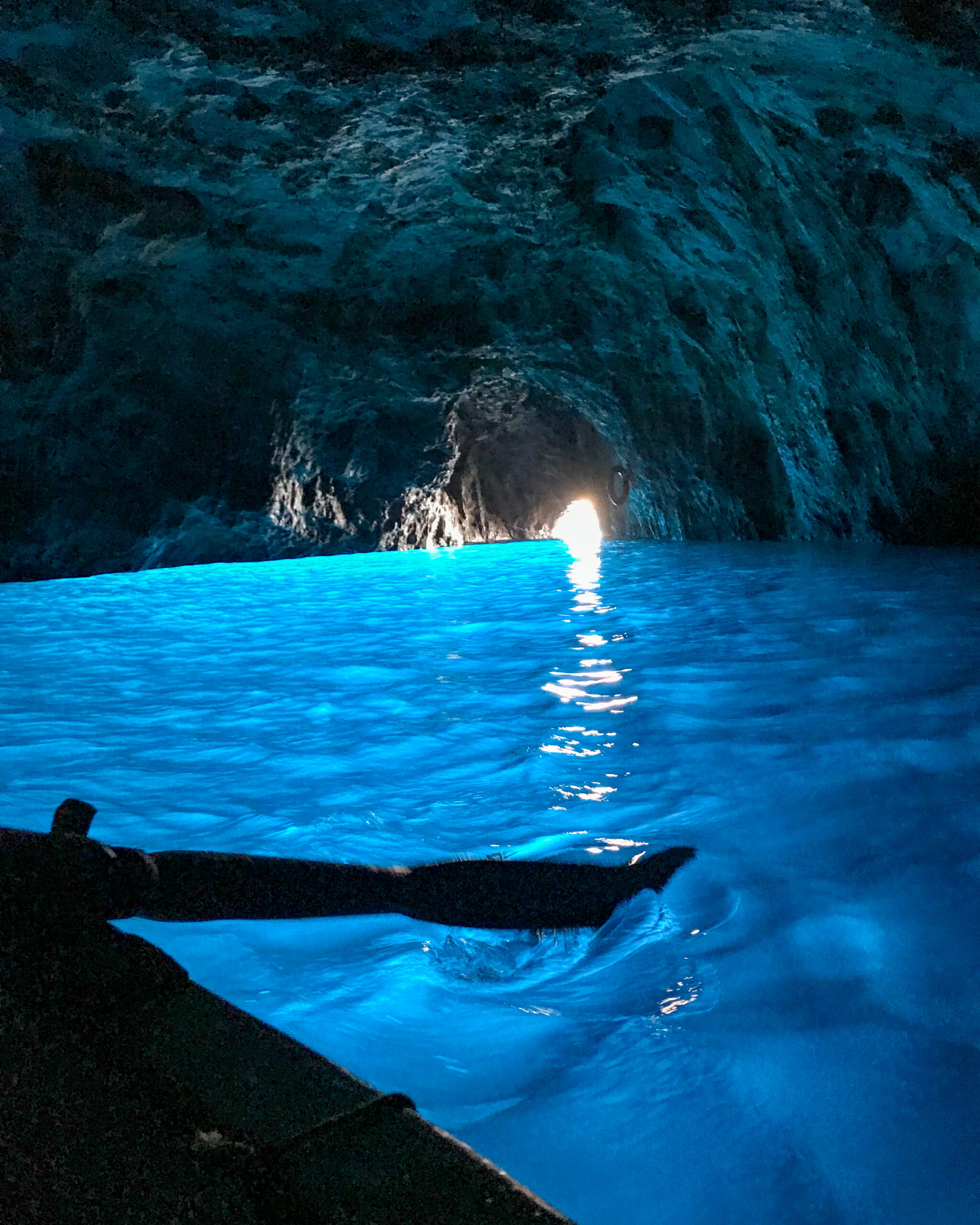 Sarah Latham Capri Blue Grotto Italy