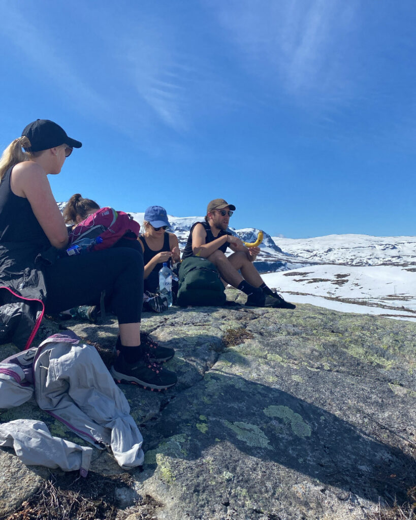 Hike break in Norway Sarah Latham
