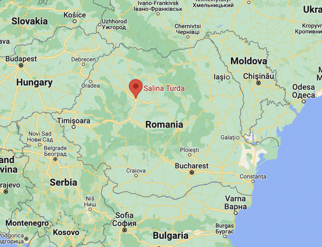 Turda Salt Mine Salina Turda Cluj Napoca Romania - Sarah Latham Google Maps