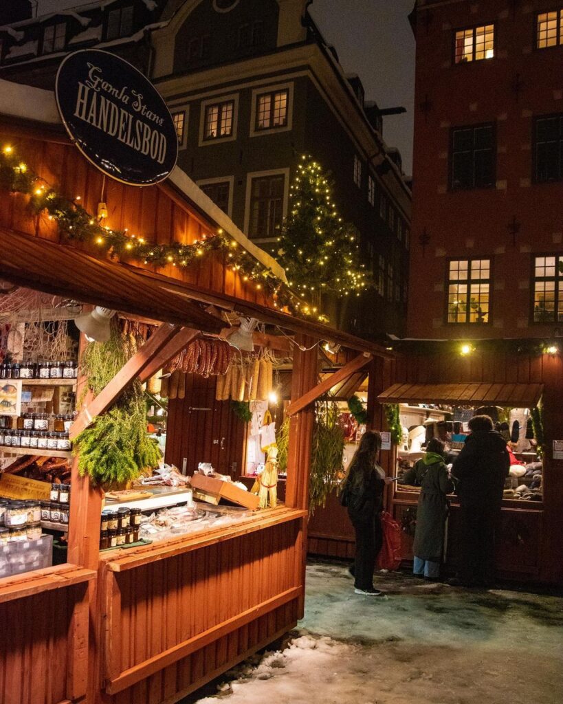 Stockholm Sweden Gamla Stan Julmarknad Christmas Markets Sarah Latham