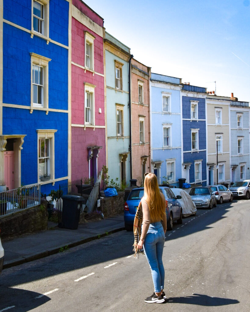Bristol Colourful Houses Sarah Latham COPYRIGHT