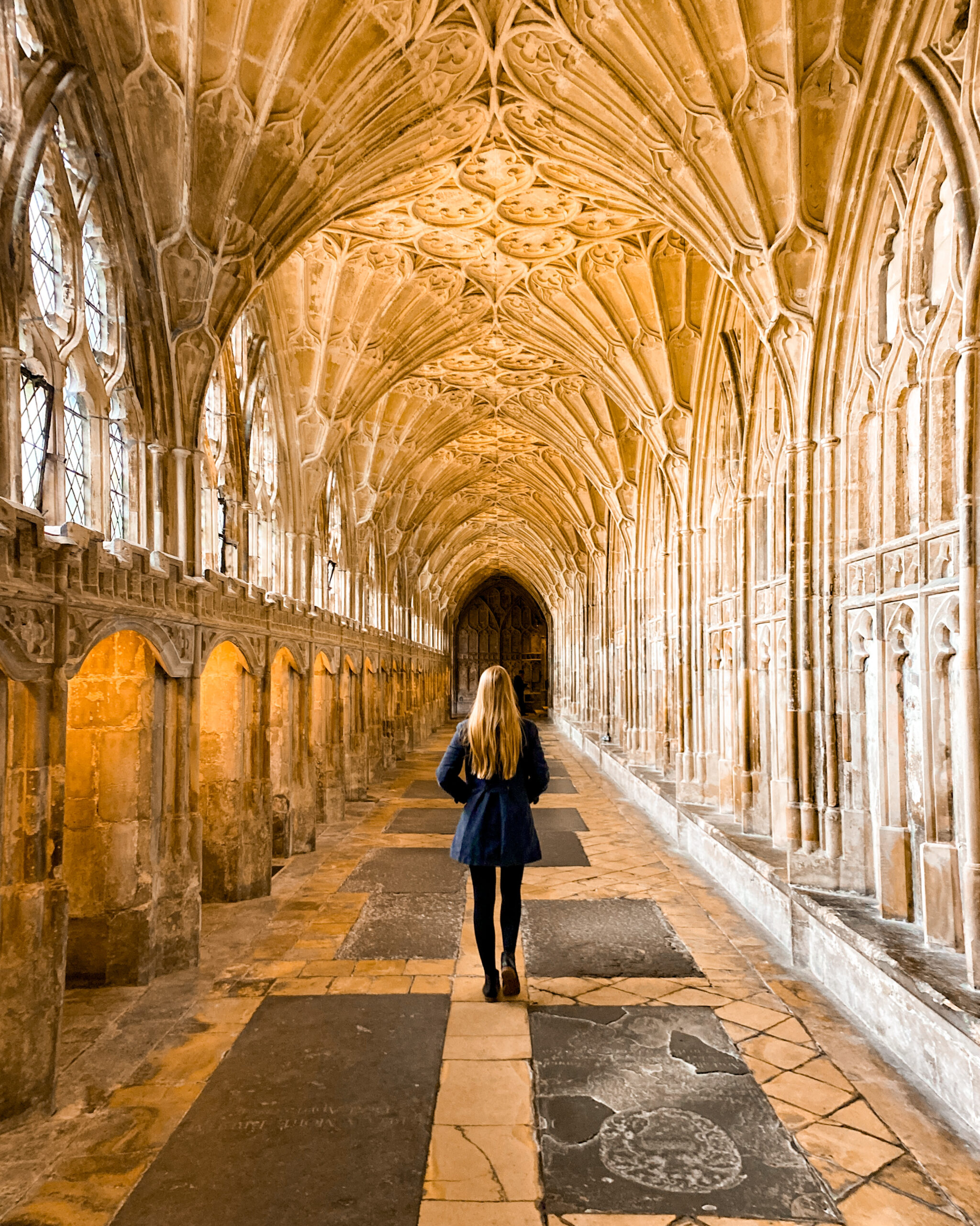 Sarah Latham Copyright Gloucester Cathedral Harry Potter